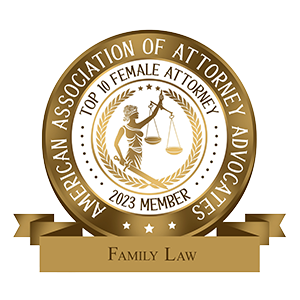 American association of attorney advocates | Top 10 female attorney | 2023 member | family law